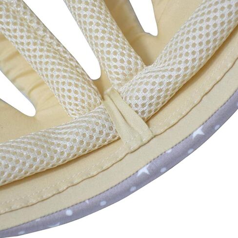 خوذة الأطفال الرضع من IULONEE للزحف والجري، قبعة ناعمة قابلة للتعديل عند تعلم المشي، قبعة أحزمة المشي للأطفال، خوذات الأطفال الصغار من 8 إلى 48 شهرًا لجميع الفصول (رمادي ثلجي) in Kuwait