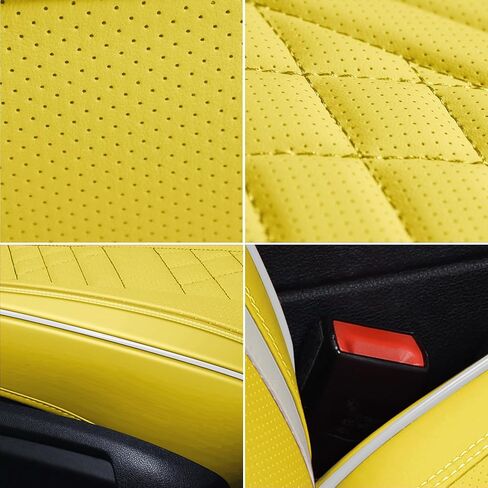 GXT Car Seat Covers Front Seats Only, Front Car Seat Covers 2 Pack, Premium Faux Leather Car Seat Cushion - Universal Fit for Most Sedans SUV Pick-up Truck with Headrests(Black) in Saudi Arabia