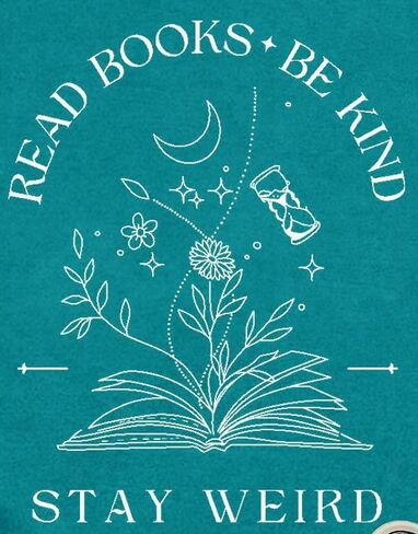 Book Lover Shirt for Women Read Books Be Kind Stay Weird T-Shirt Funny Teacher Shirt in Saudi Arabia