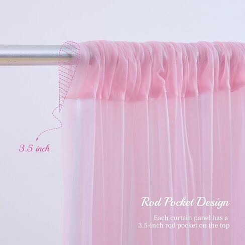 10x10ft Navy Blue Tulle Backdrop Curtain with Lights String for Parites, Sheer Backdrop Curtains for Wedding Baby Shower Birthday Party Photo Shoot Decorations in Kuwait