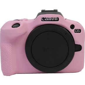 R100 Camera Case, BMAOLLONGB Fullbody Thin Lightweight Silicone Camera Skin Body Rubber Cover Case for Canon Eos R100 (Black)