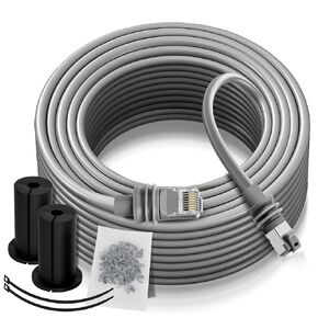 Starlink Cable 100FT for Starlink Rectangular Satellite V3 Replacement Cable, Starlink Internet Kit for Satellite Gen3, Starlink Cable Extension Cord (100FT)
