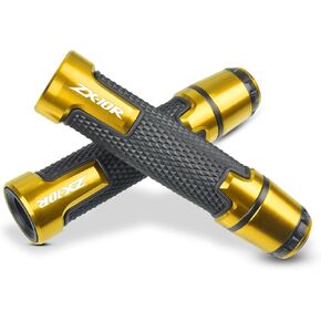 Universal 7/8'' 22mm Motorcycle Powersports Handlebar Grips with Grip Ends for KAWASAKI ZX10R