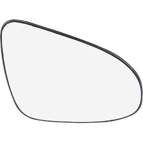 X AUTOHAUX Car Rearview Right Side Non-Heated Mirror Glass with Backing Plate 879080D590 for Toyota Yaris 2012-2017