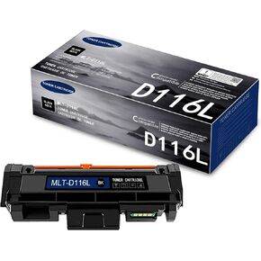 [1-Pack, Black] MLT-D116L D116L Toner Cartridge Compatible Replacement for Samsung Xpress M2825DW 2825WN 2835 675FN 2676N 2676FH 2875FW 2875FD 2625 2625D 2626 2885FW 288x 262x 287x Printer