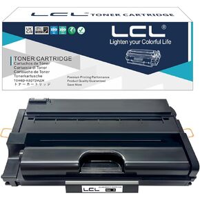 LCL Compatible Toner Cartridge Replacement for Ricoh 408284 SP 3710X 3710DN SP 3710X 3710DN (1-Pack Black)