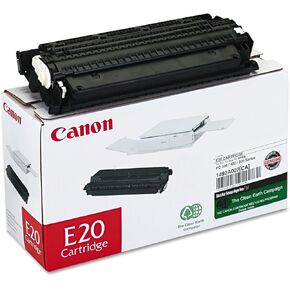 Canon Genuine Toner, Cartridge E20 Black (1492A002), 1 Pack, for Canon PC100 / 300/400 / 530/700 / 900 Series Peronal Copiers
