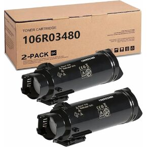 106R03480- Compatible for Xerox Phaser 6510/ Workcentre 6515 Black High Capacity Toner-Cartridge (5500 Pages)