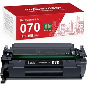 خرطوشة حبر myCartridge SUPRINT 070 متوافقة مع خرطوشة حبر Canon 070 سوداء 070H لطابعة Canon Imageclass MF465dw، MF462dw، LBP247dw، LBP246dw (CRG-070 مع رقاقة) in Kuwait