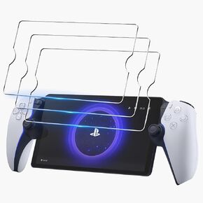 Suoman 3-Pack for Sony Playstation Portal PS5 Screen Protector, [ Anti-Fingerprint ] HD 9H Hardness Anti-Scratch Tempered Glass Screen Protector for Sony PS5 PlayStation Portal 8.0 inch 2023