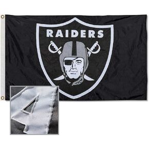 Las Vegas Raiders Embroidered Nylon Flag