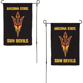 Desert Cactus Arizona State University Garden Flag ASU Sun Devils Banner 100% Polyester (Design E)