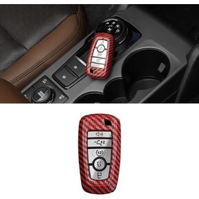 RT-TCZ Key Fob Case Cover Key Holder Protection Shell Accessories for Ford F150 & Explorer 2018-2023,for Ford Bronco & Bronco Sport 2021-2023,Blue