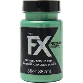 PlaidFX, Amino Aqua, Mutant Shift Flexible Acrylic Paint, Gloss Finish, 3 oz