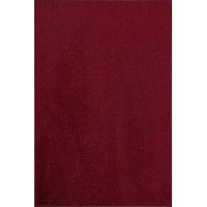 Bright House Solid Color Area Rugs Grey - 18'' x 36'' Half Round, Indoor, Stain & Fade Resistant, Perfect for Living Room, Bedroom, Dining Room, Entryway, Doorway, Pet & Kids Friendly Rug, Wedding