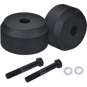 BDFHYK 1.5 in Front Leveling Kit Lift Strut Spacers for 2005-2021 F250 F350 Super Duty 4WD, Does Not Fit 2WD, Aircraft Aluminum Front Spacers (2 Pack)