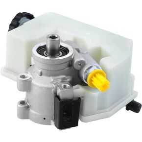 GDO Power Steering Pump with Reservoir 20-64610 compatible for 2002 2003 2004 2005 2006 J.p Liberty 3.7L V6 New Power Assist Pump with Reservoir Replace OE-Quality 96-64610