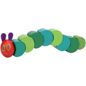 5Packs Kids Wooden Wiggly Caterpillar Worm Toys, Sensory Wood Bead Jointed Worm Toys for Children Baby Boys Girls Unisex