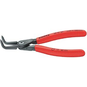 KNIPEX - 48 21 J21 Tools - Precision Circlip Pliers, Internal, 90 Degree Angled, 3/4"-2 3/64" Bore Dia. (4821J21)