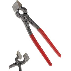 Flat Pliers-Leather Press Pliers-Handmade DIY Leathercraft Tool Leather Edge Pliers Folding Pliers, Leather Edge Adjustment Press Flatten Labor Saving Plier Clamp For Bag Belt Wallet,Width 45mm