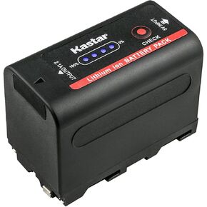Kastar NP-F780EXP Battery 1-Pack Replacement for NP-F330 NP-F550 NP-F570 NP-F730 NP-F750 NP-F770 NP-F780Exp NP-F930 NP-F950 NP-F960 NP-F970 NP-F970Pro NP-F980Exp NP-F990 NP-F990Exp Battery
