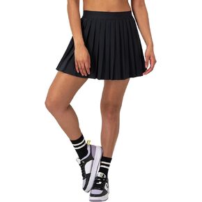 Champion Women'S Pleated Sport Skort, Moisture Wicking Skirt With Built-In Shorts For Women, 3