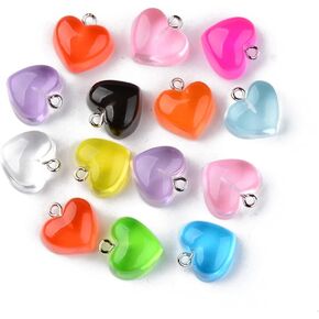 KitBeads 20pcs Random Mixed Gummy Bear Charms Resin Jelly Bear Charms Sweet Candy Bear Charms for Jewelry Making Bulk