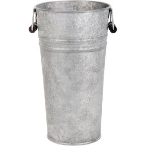 Esschert Design OZ33 old zinc l Vase, Large, Number: 1 Item