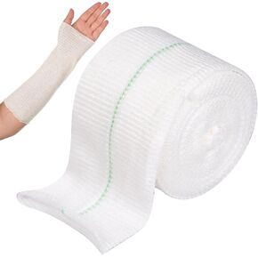 Tubular Bandage Elasticated Tubular Bandages Washable Support Sprain Bandage Conforming Retention Bandages for Small Limbs Wrist Elbow 5CM X 5M