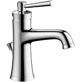 hansgrohe Joleena Transitional 1-Handle 1 8-inch Tall Bathroom Sink Faucet in Brushed Nickel, 04773820