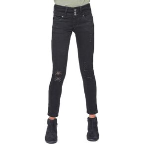 YMI Girls Sustainable Wannabettafit 3-Button Skinny Jeans