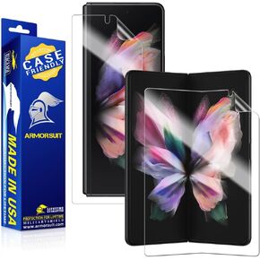ArmorSuit [2 Pack] MilitaryShield Screen Protector Designed for Samsung Galaxy Z Fold 3 5G Case Friendly HD Clear Film