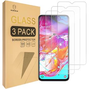 Mr.Shield [3-PACK] Designed For Samsung Galaxy A20S [Tempered Glass] Screen Protector with Lifetime Replacement