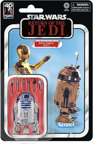 STAR WARS The Black Series Artoo-Detoo (R2-D2), Return of The Jedi 40th Anniversary 6-Inch Collectible Action Figures, Ages 4 and Up in Saudi Arabia