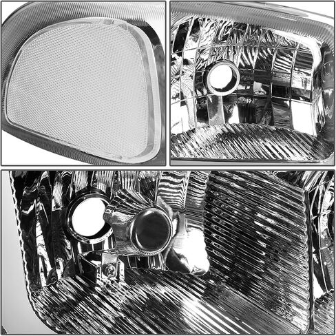 DNA MOTORING HL-LB-DAN99-CH-CL1 Chrome LED DRL Strip Headlight Bumper Lamp Replacement For 02-06 Sierra Yukon Denali in Saudi Arabia