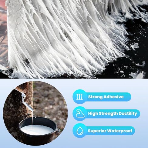 ADHES Butyl Tape Waterproof Tape, 47 mil Thick, 2 inch x 16 feet, Aluminum Foil Tape Butyl Sealant tape for RV Repair, Window, Silicone, Boat and Pipe Sealing, Glass & EDPM Rubber Roof Patching,Silver in Saudi Arabia