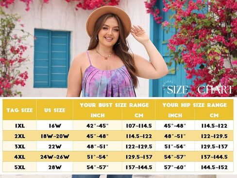 Women's Plus Size Tank Tops Loose Casual Summer Pleated Flowy Adjustable Strap Sleeveless Camisole Tank Tops in Saudi Arabia