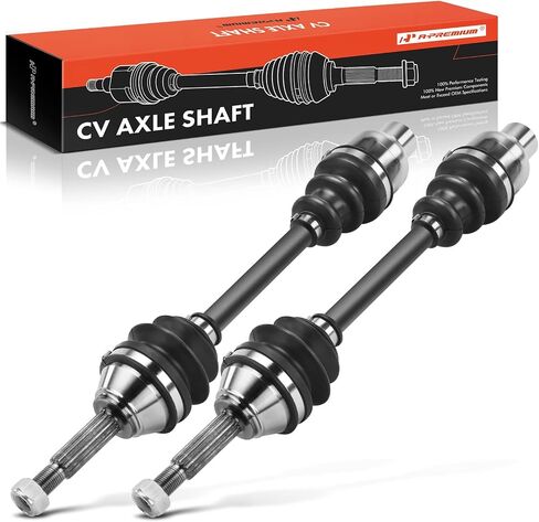 A-Premium Pair (2) Rear CV Axle Shaft Assembly Compatible with Land Pride Treker 4200 2x4 2008, Treker 4400 4x4 2006/2008, Driver and Passenger Side, Replace# 826-406C in Saudi Arabia