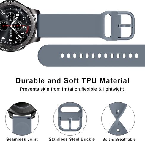 أساور Meliya لساعة Coros Pace 3 / Apex 2 Pro/Apex Pro/Apex 46 مم، سوار بديل لحزام رياضي ناعم من مادة TPU مقاس 22 مم لساعة Coros Pace 3 in Kuwait