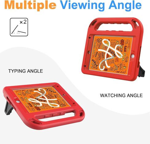 حافظة BMOUO للأطفال لجهاز iPad Mini 4/iPad Mini 5، حافظة iPad Mini 4/5 - واقي شاشة مدمج، مقبض مقاوم للصدمات، حافظة أطفال قابلة للتحويل لجهاز iPad Mini 5th/4th Generation 7.9 بوصة، أزرق in Kuwait