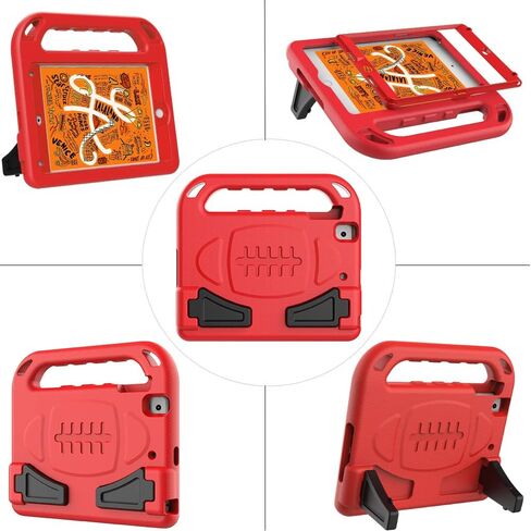 حافظة BMOUO للأطفال لجهاز iPad Mini 4/iPad Mini 5، حافظة iPad Mini 4/5 - واقي شاشة مدمج، مقبض مقاوم للصدمات، حافظة أطفال قابلة للتحويل لجهاز iPad Mini 5th/4th Generation 7.9 بوصة، أزرق in Kuwait