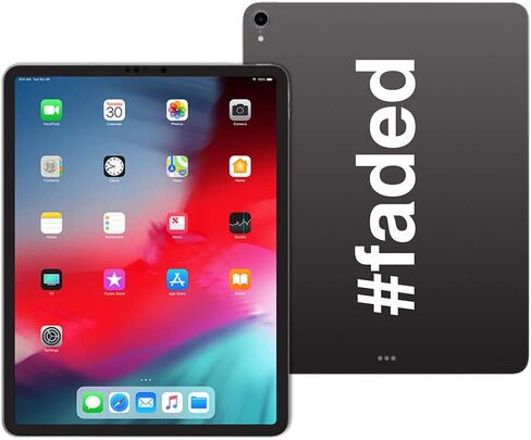 MightySkins Skin Compatible with Apple iPad Pro 11″ (2018) - Biohazard | Protective, Durable, and Unique Vinyl Decal wrap Cover | Easy to Apply, Remove, and Change Styles | Made in The USA in Saudi Arabia