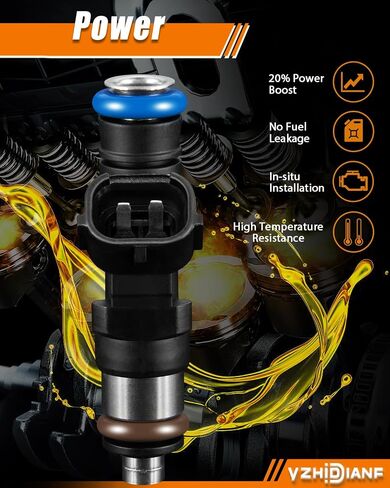 0280158130 2.5L L4 For:-Nissan Fuel Injectors Fits for Altima 2007-2013, Rogue 2008-2015, Sentra 2007-2012, FJ1020, 16600JA000, 16600JA00B (4 Pcs) in Saudi Arabia