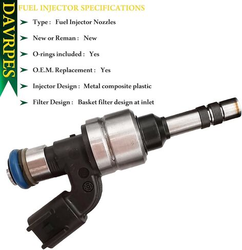 4 قطعة JSD9-B2 FJ1154 12633784 حاقن الوقود 6 ثقوب فوهة رش الوقود لسيارة شيفروليه كابتيفا سبورت ماليبو إمبالا إكوينوكس جي إم سي تيرين بويك لاكروس ريجال فيرانو in Kuwait