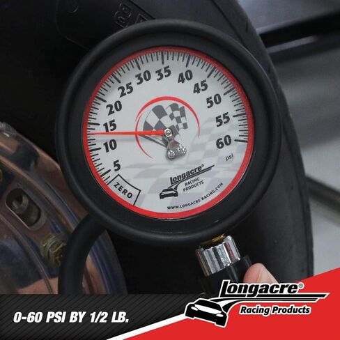 Longacre 52-52007 Magnum 3-1/2 GID Quick Fill Gauge 0-60 psi in Saudi Arabia