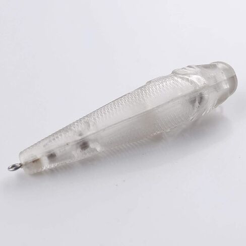 Blank Unpainted Minnow Crankbait Topwater Lipless Jerkbait Fishing Lures with Free Eyes for Saltwater Freshwater in Saudi Arabia