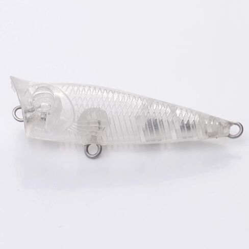 Blank Unpainted Minnow Crankbait Topwater Lipless Jerkbait Fishing Lures with Free Eyes for Saltwater Freshwater in Saudi Arabia