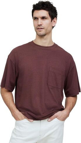Madewell Men's Zocalo Ss Boxy (Oversized Tee) in Saudi Arabia