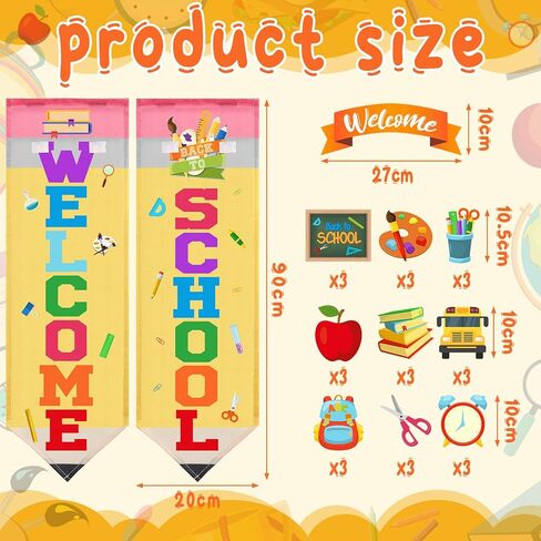 32 قطعة غطاء نافذة باب الفصل الدراسي مع بطاقات إنذار حافلة مدرسية تعلم القرطاسية غطاء نافذة ستائر زجاج نافذة الباب تغطي ستائر التعتيم لديكور غرفة المكتب المدرسية in Kuwait