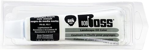 بوب روس ويبر MR6004 37 مل لون زيتي للفنانين، أسود منتصف الليل in Kuwait
